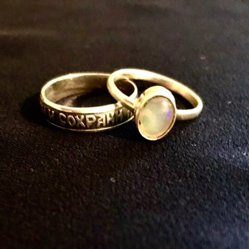 925 stamped sterling silver ring